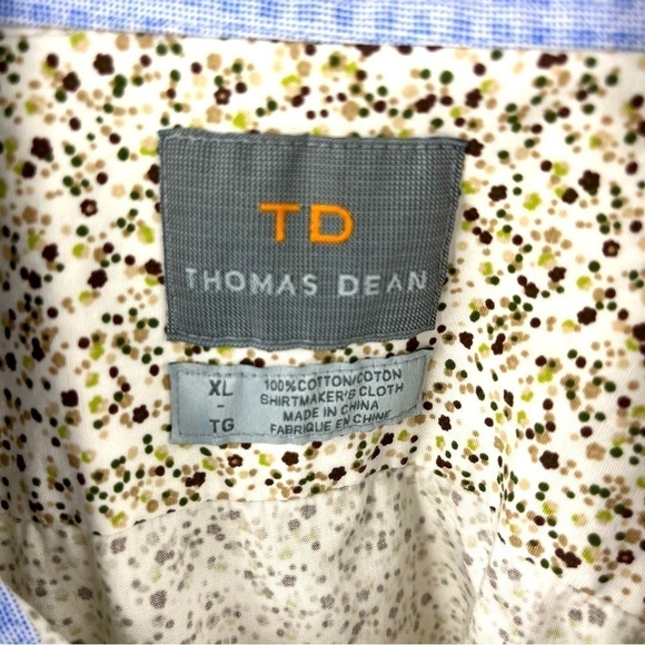 Thomas Dean Longsleeve Button Down Shirt - Picture 5 of 7